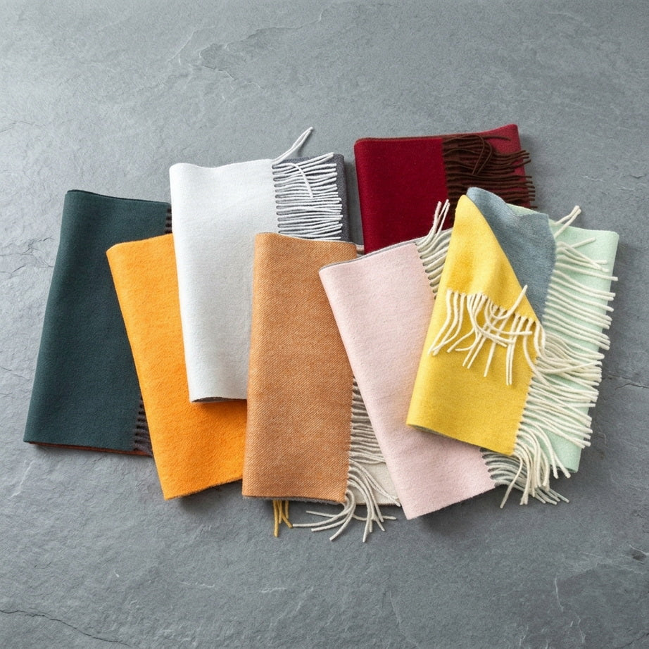 Luxurious Cashmere Tassel Scarf