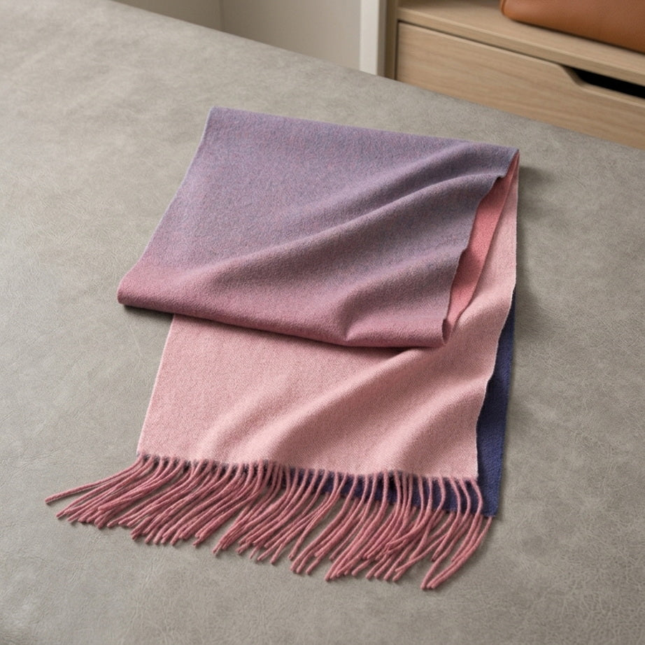 Luxurious Cashmere Tassel Scarf