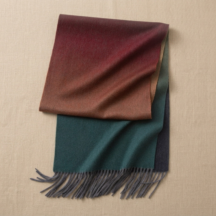 Luxurious Cashmere Tassel Scarf