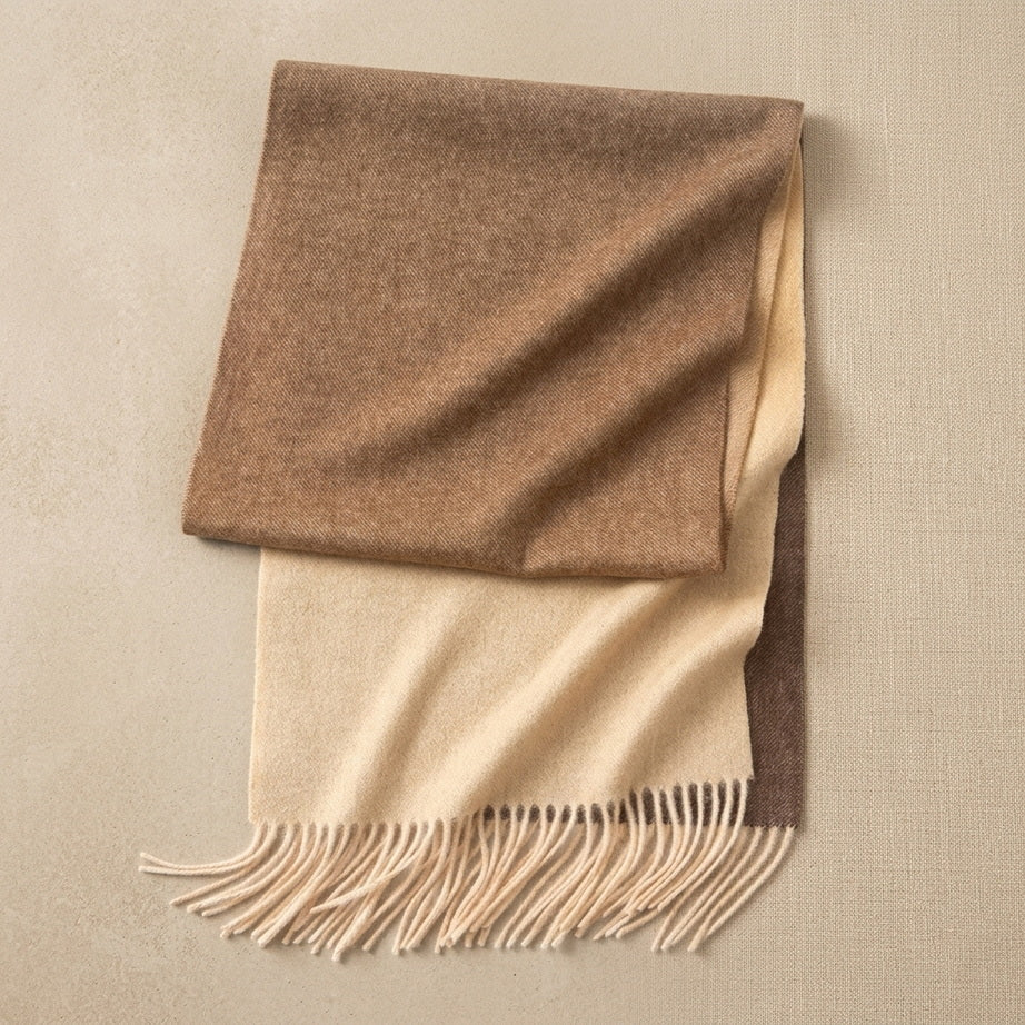 Luxurious Cashmere Tassel Scarf