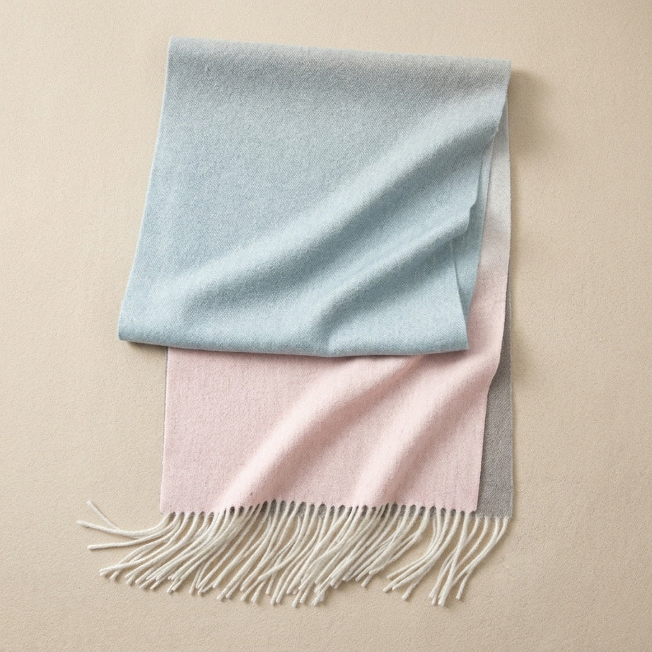 Luxurious Cashmere Tassel Scarf