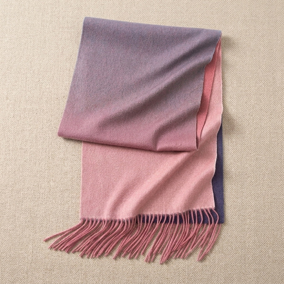 Luxurious Cashmere Tassel Scarf