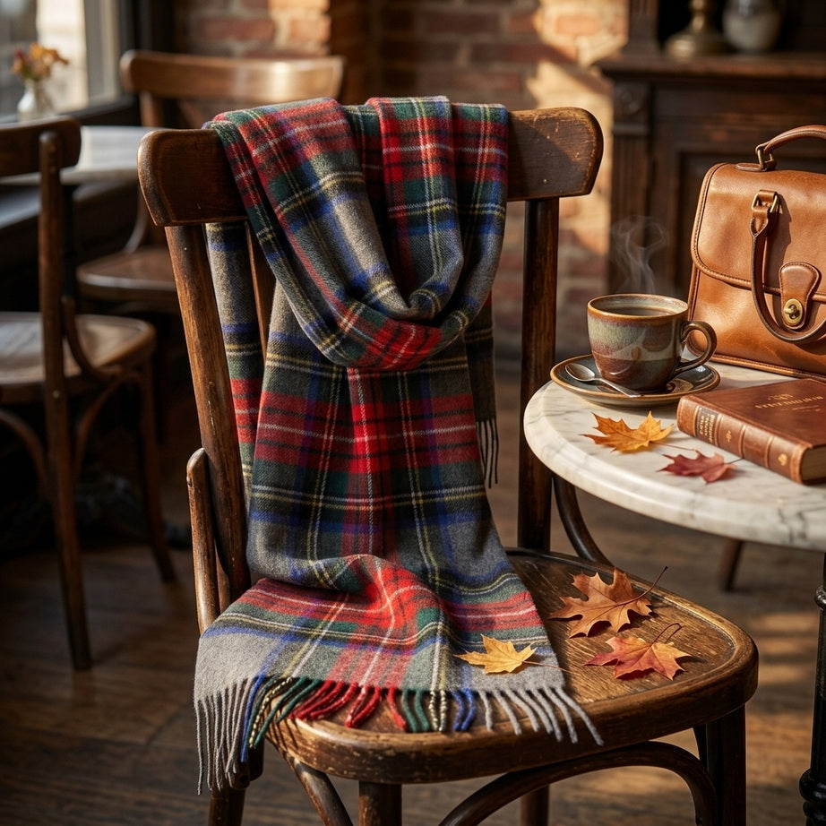 Luxury Cashmere Tassel Scarf
