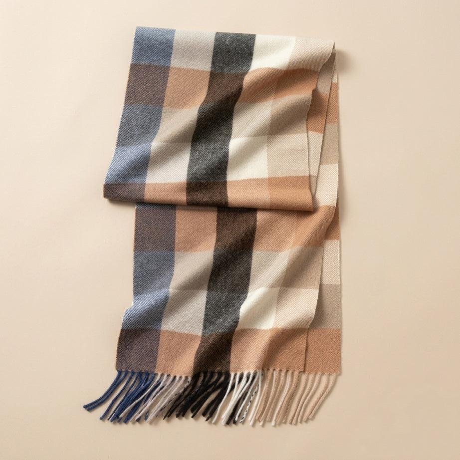 Luxury Cashmere Tassel Scarf