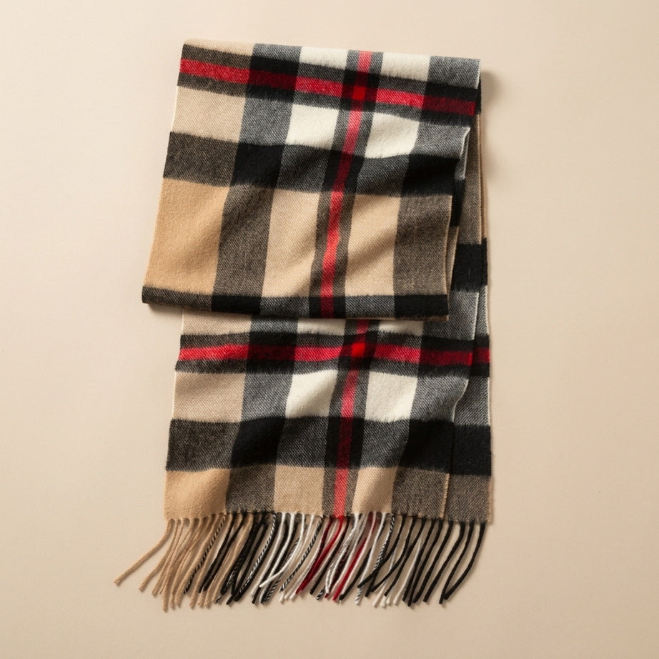 Luxury Cashmere Tassel Scarf