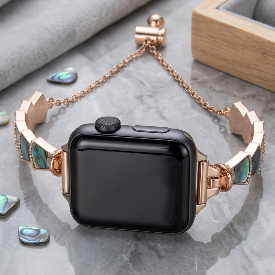 Luxury Metal Apple Watch Bracelet Strap