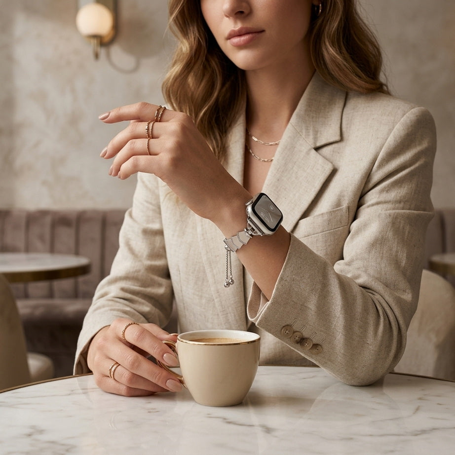 Luxury Metal Apple Watch Bracelet Strap
