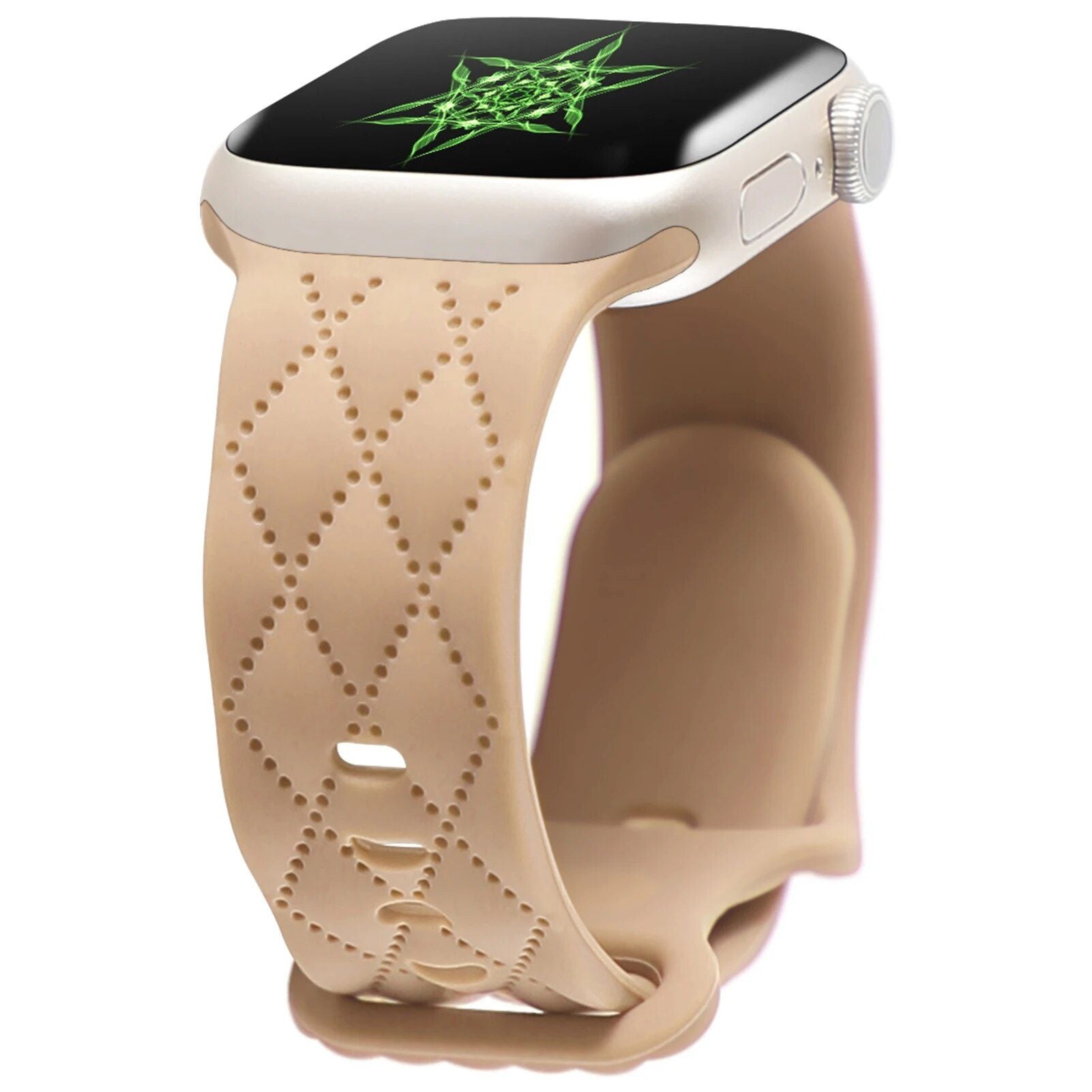 Custom Engraved Silicone Sport Band for Apple Watch