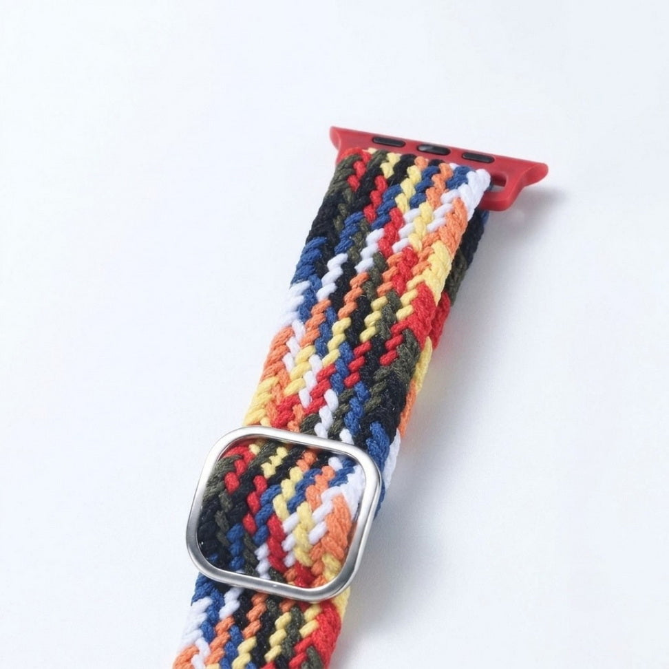 Vibe-Flex Braided Elastic Strap for Apple Watch