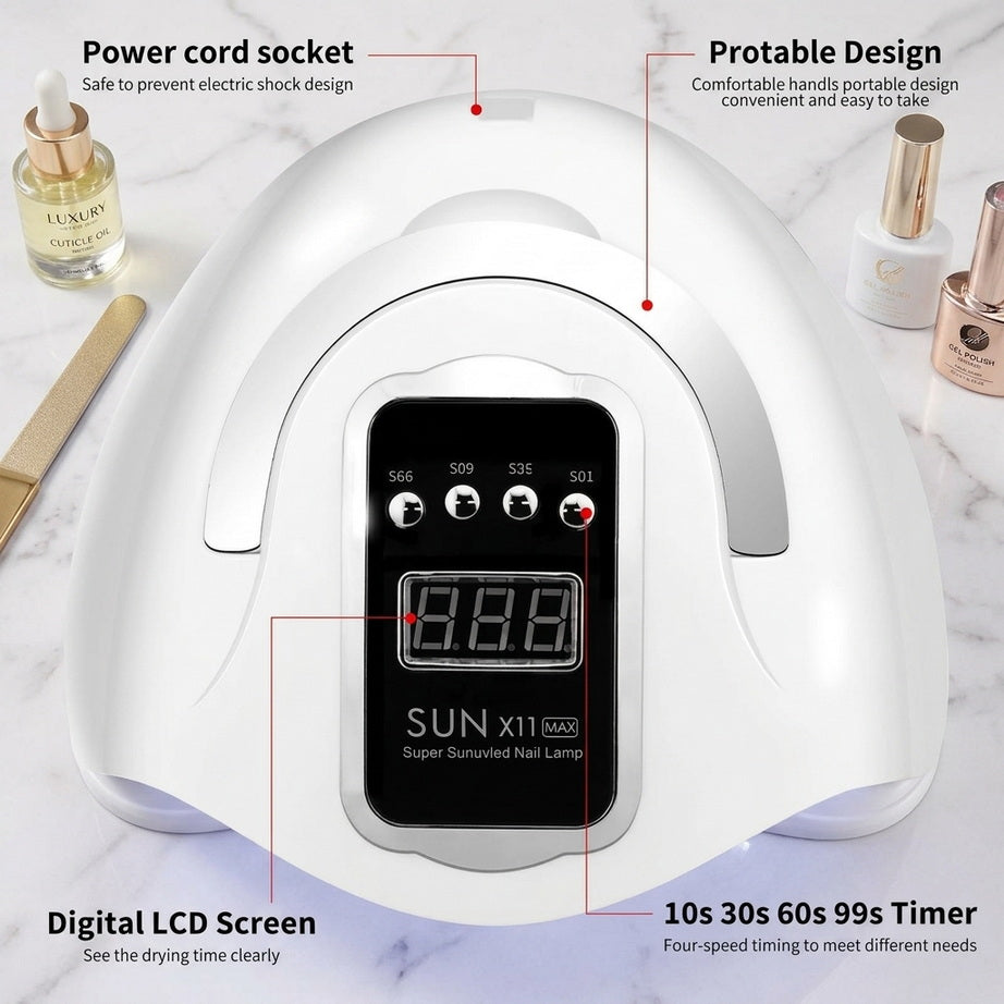 UV LED Nail Dryer Lamp