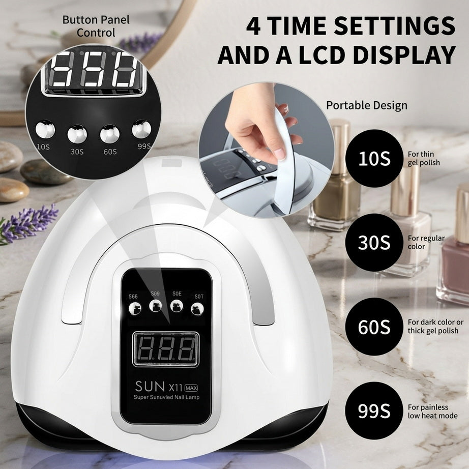 UV LED Nail Dryer Lamp