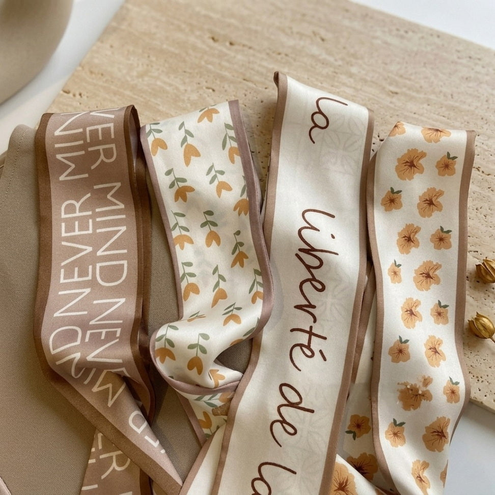 Nude Silk Hair Band