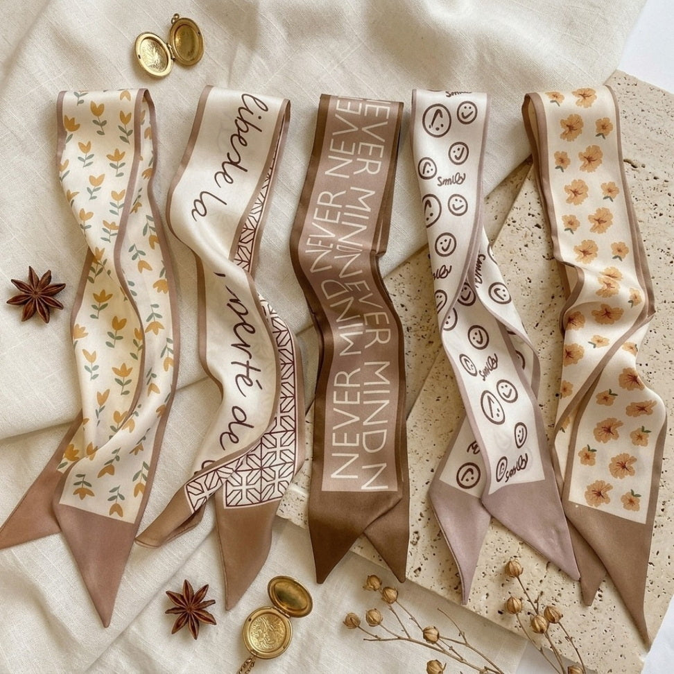 Nude Silk Hair Band