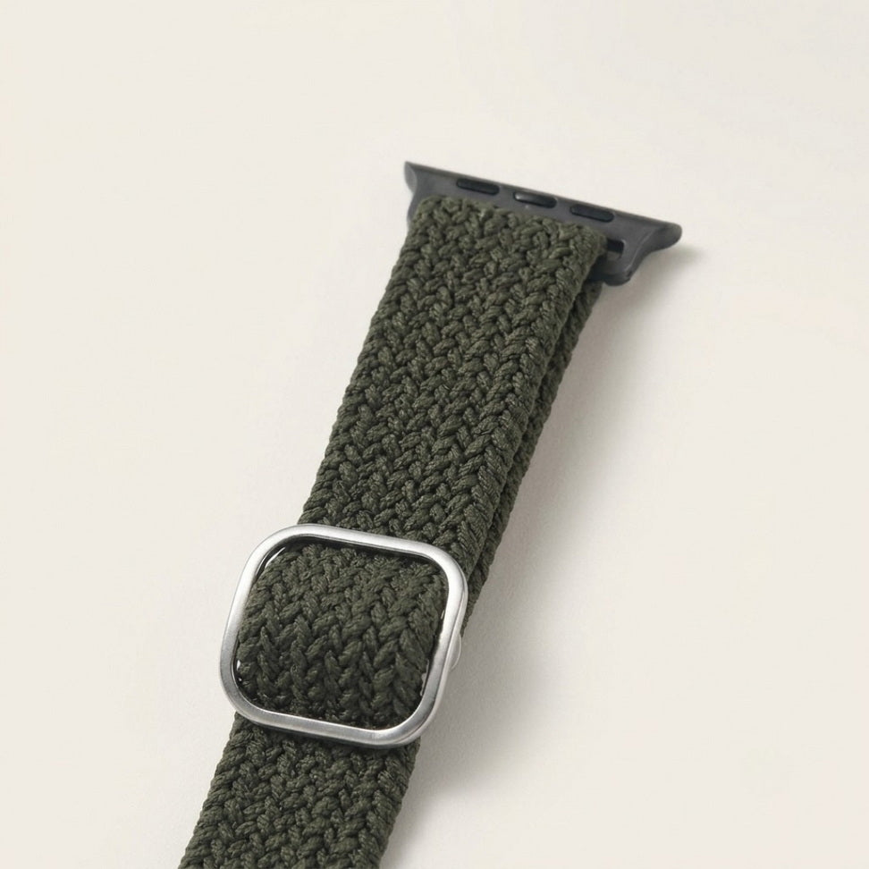 Vibe-Flex Braided Elastic Strap for Apple Watch