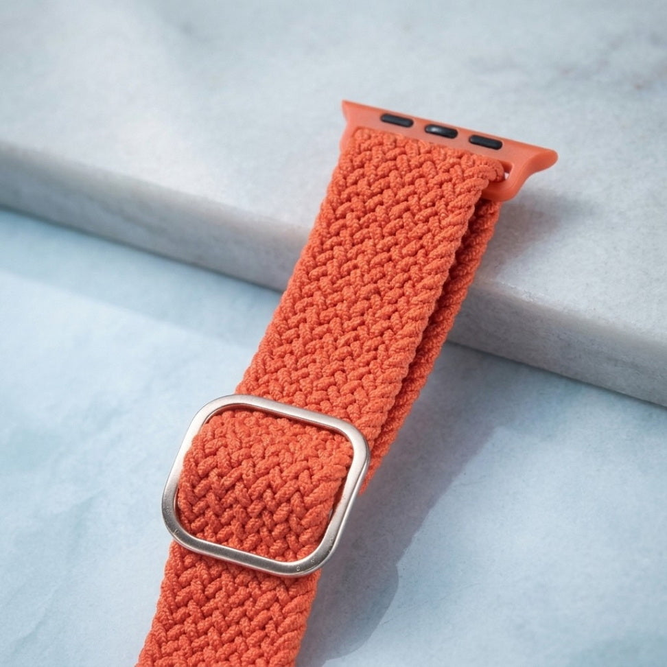 Vibe-Flex Braided Elastic Strap for Apple Watch