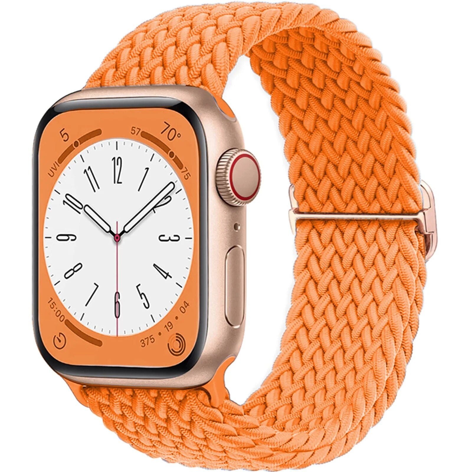 Stretchy Braided Solo Loop Strap for Apple Watch