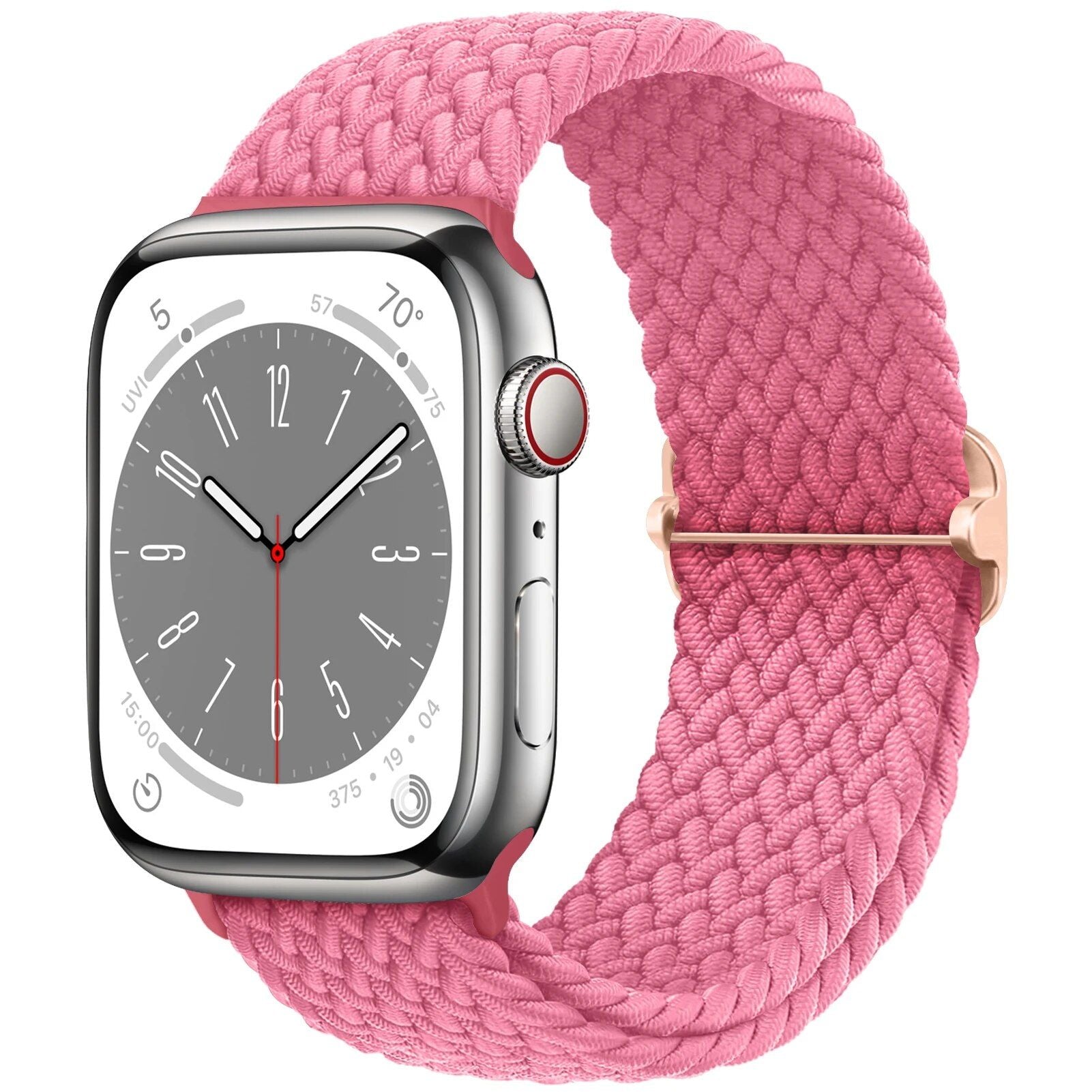 Stretchy Braided Solo Loop Strap for Apple Watch