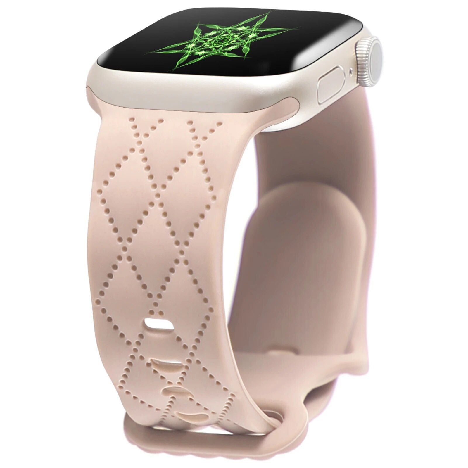 Custom Engraved Silicone Sport Band for Apple Watch