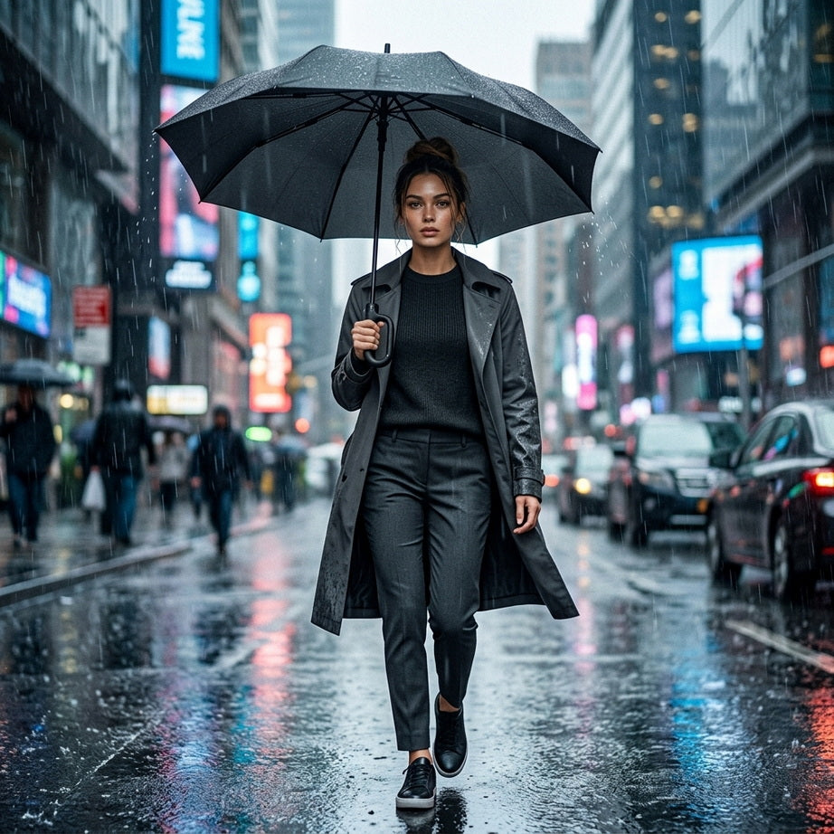 Portable Automatic Windproof Umbrella