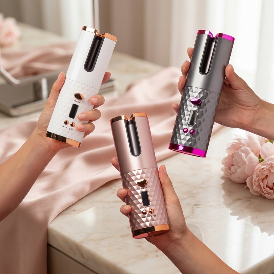 Portable Ceramic Hair Curler