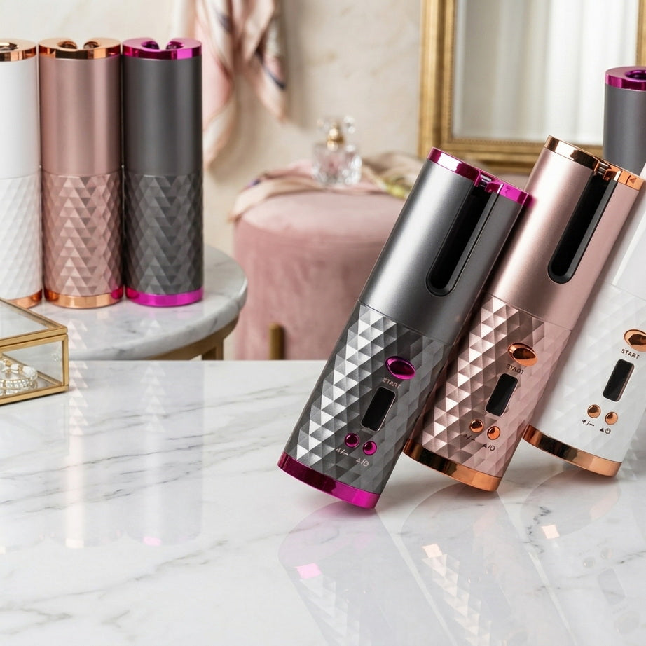 Portable Ceramic Hair Curler