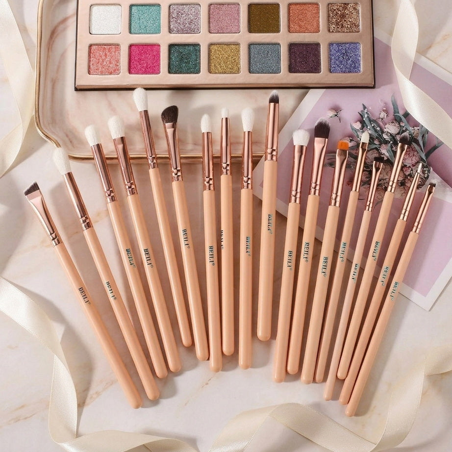 Pink Makeup Brush Set for Flawless Glam