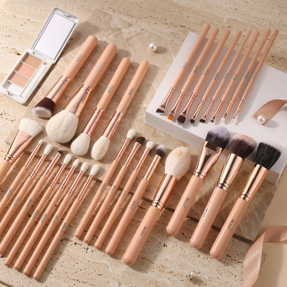 Pink Makeup Brush Set for Flawless Glam