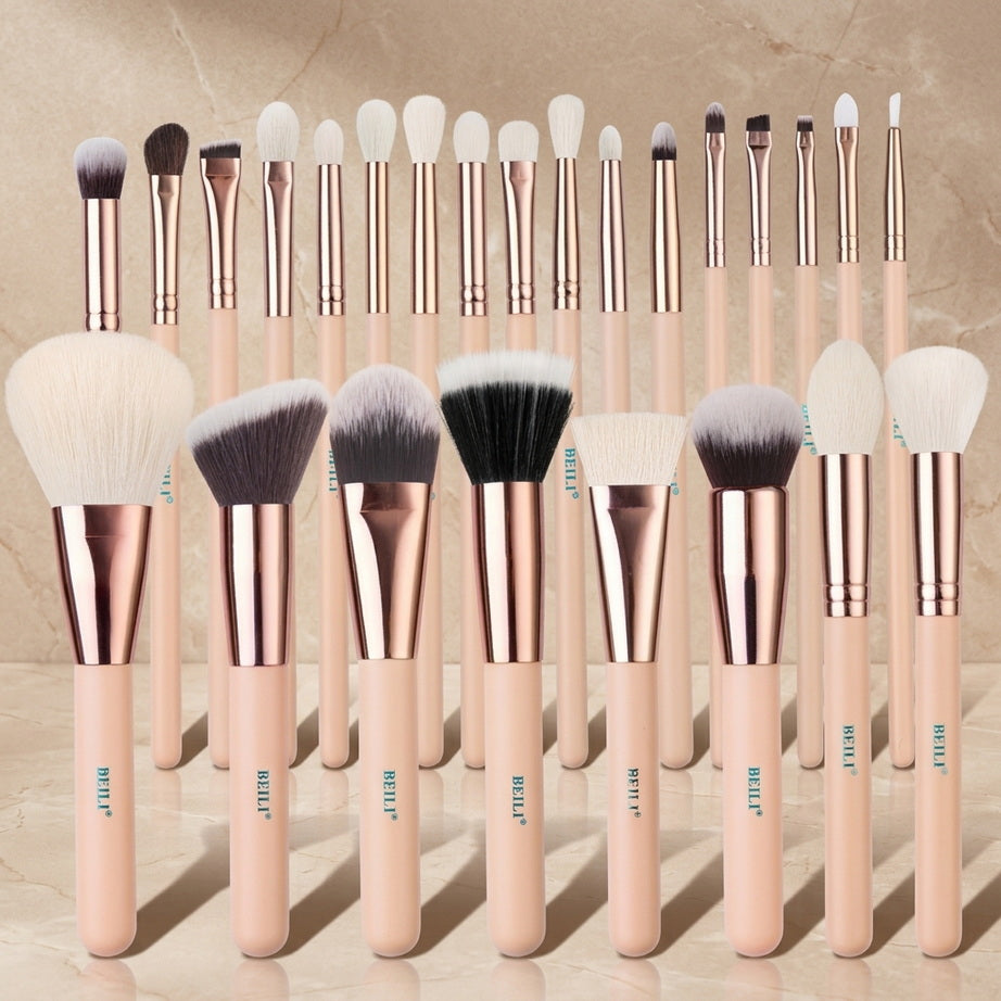 Pink Makeup Brush Set for Flawless Glam