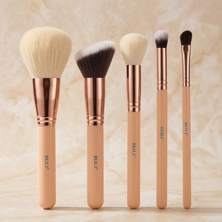 Pink Makeup Brush Set for Flawless Glam
