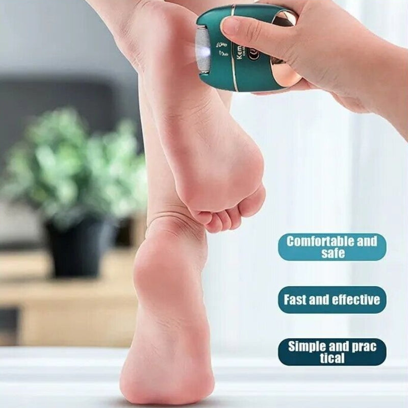 Electric Foot File – Smooth, Recharge & Glow
