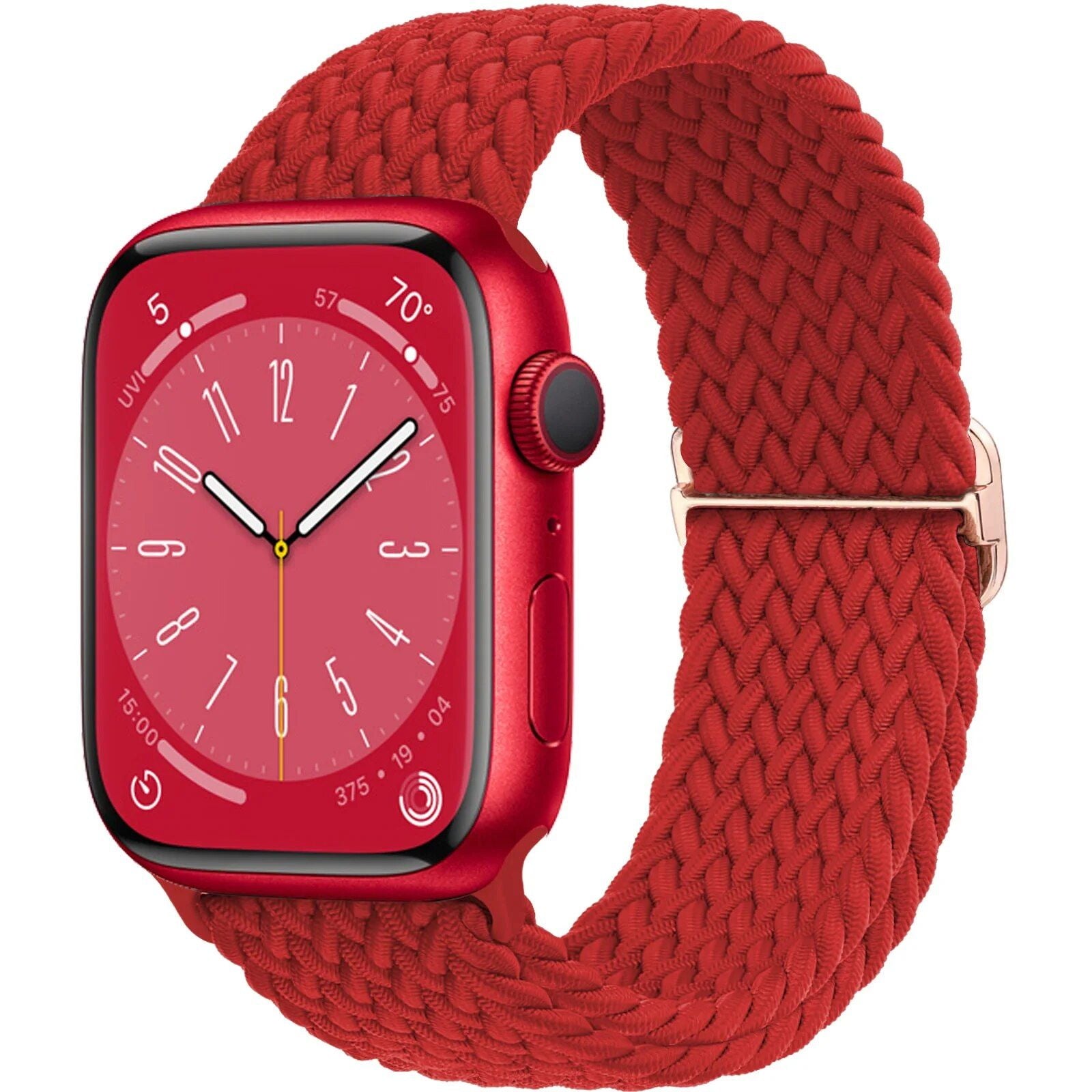 Stretchy Braided Solo Loop Strap for Apple Watch