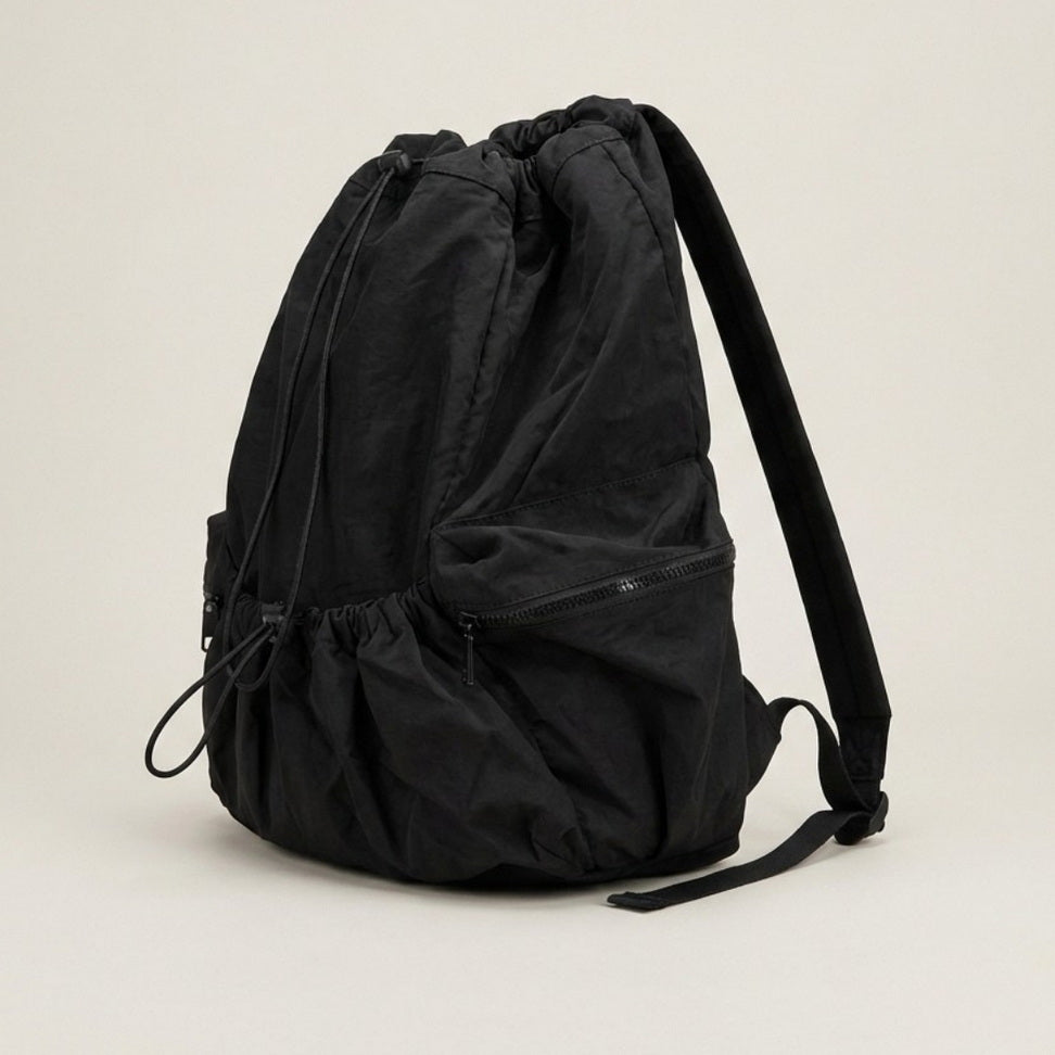Ruched Nylon Backpack