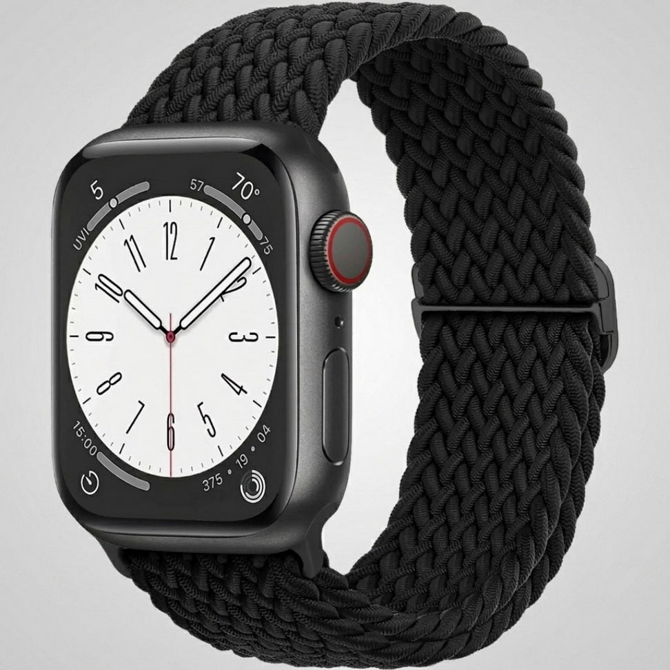 Stretchy Braided Solo Loop Strap for Apple Watch