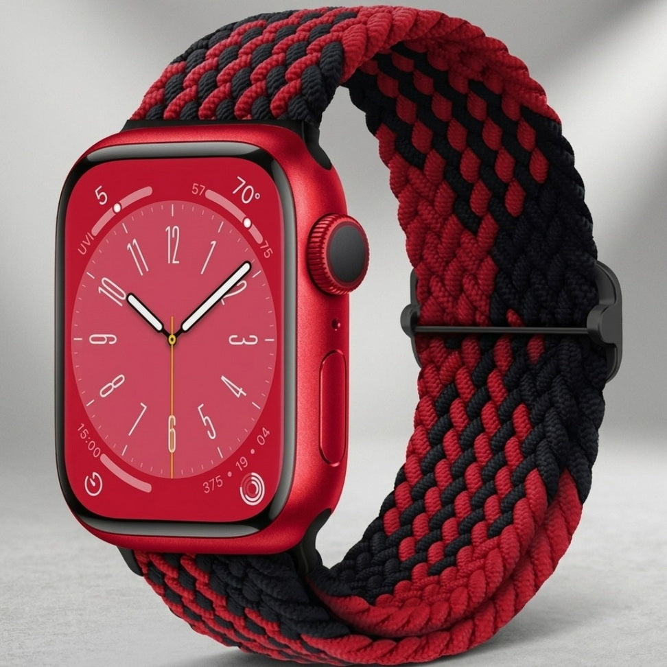 Stretchy Braided Solo Loop Strap for Apple Watch