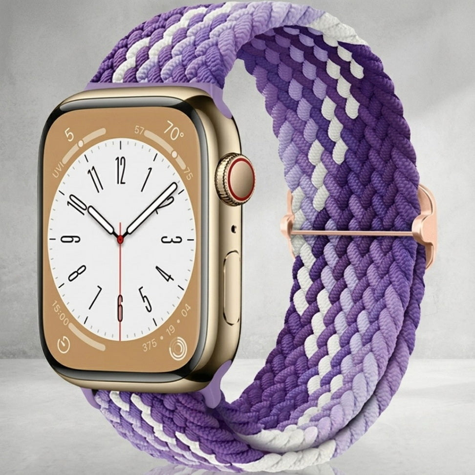 Stretchy Braided Solo Loop Strap for Apple Watch