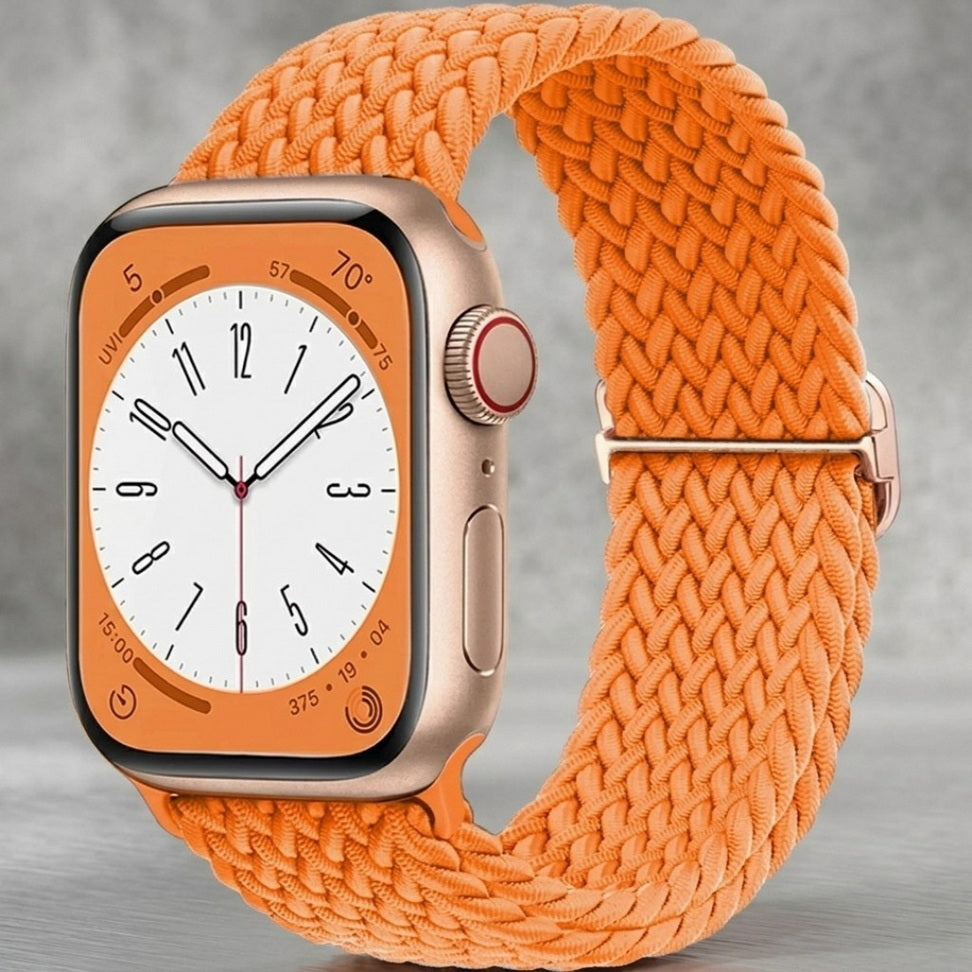 Stretchy Braided Solo Loop Strap for Apple Watch