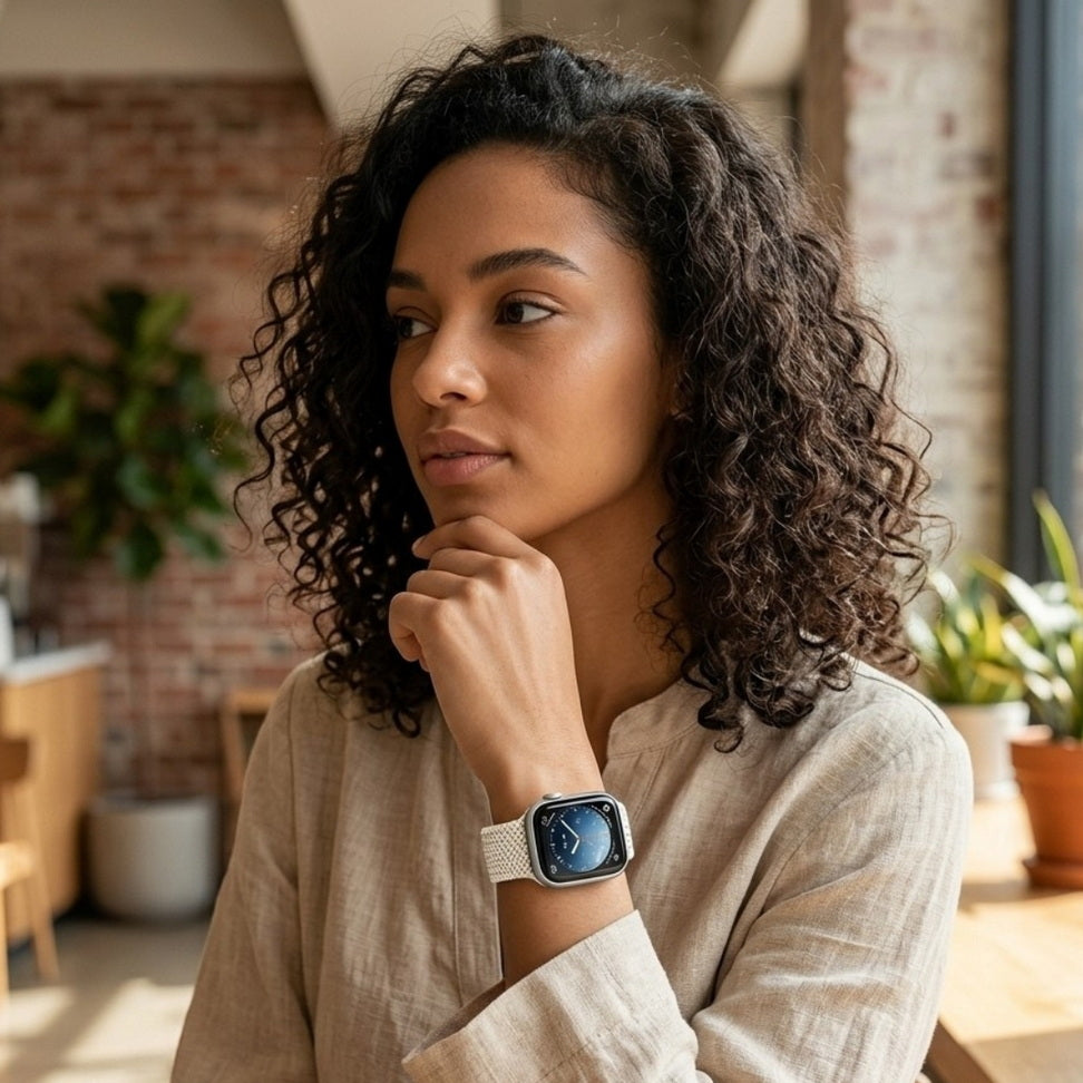 Stretchy Braided Solo Loop Strap for Apple Watch