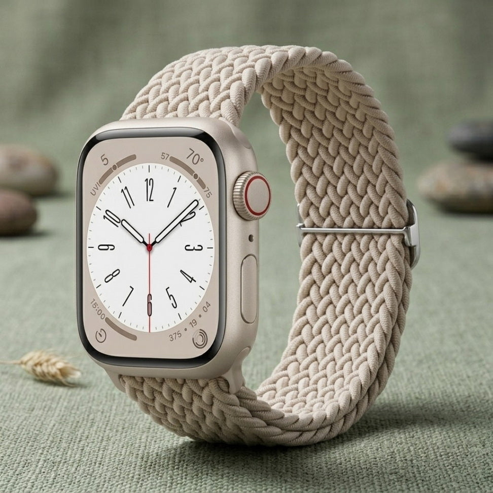 Stretchy Braided Solo Loop Strap for Apple Watch
