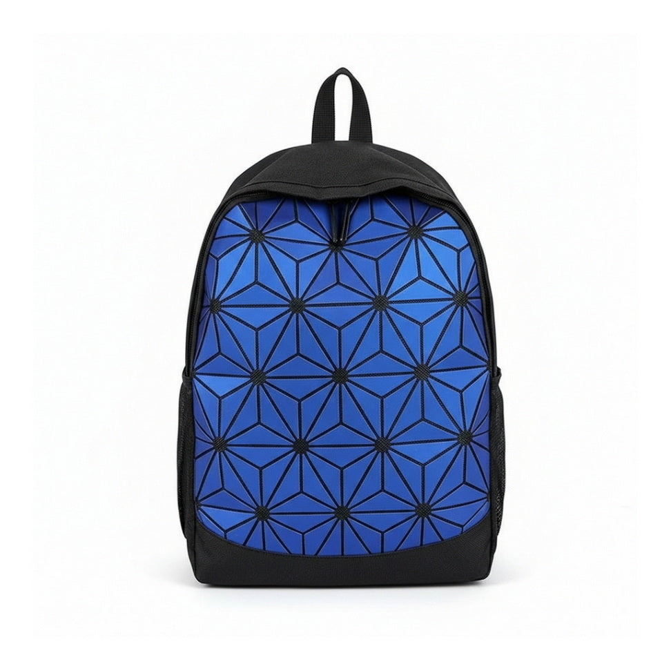 Geometric Canvas Backpack – Everyday Cool