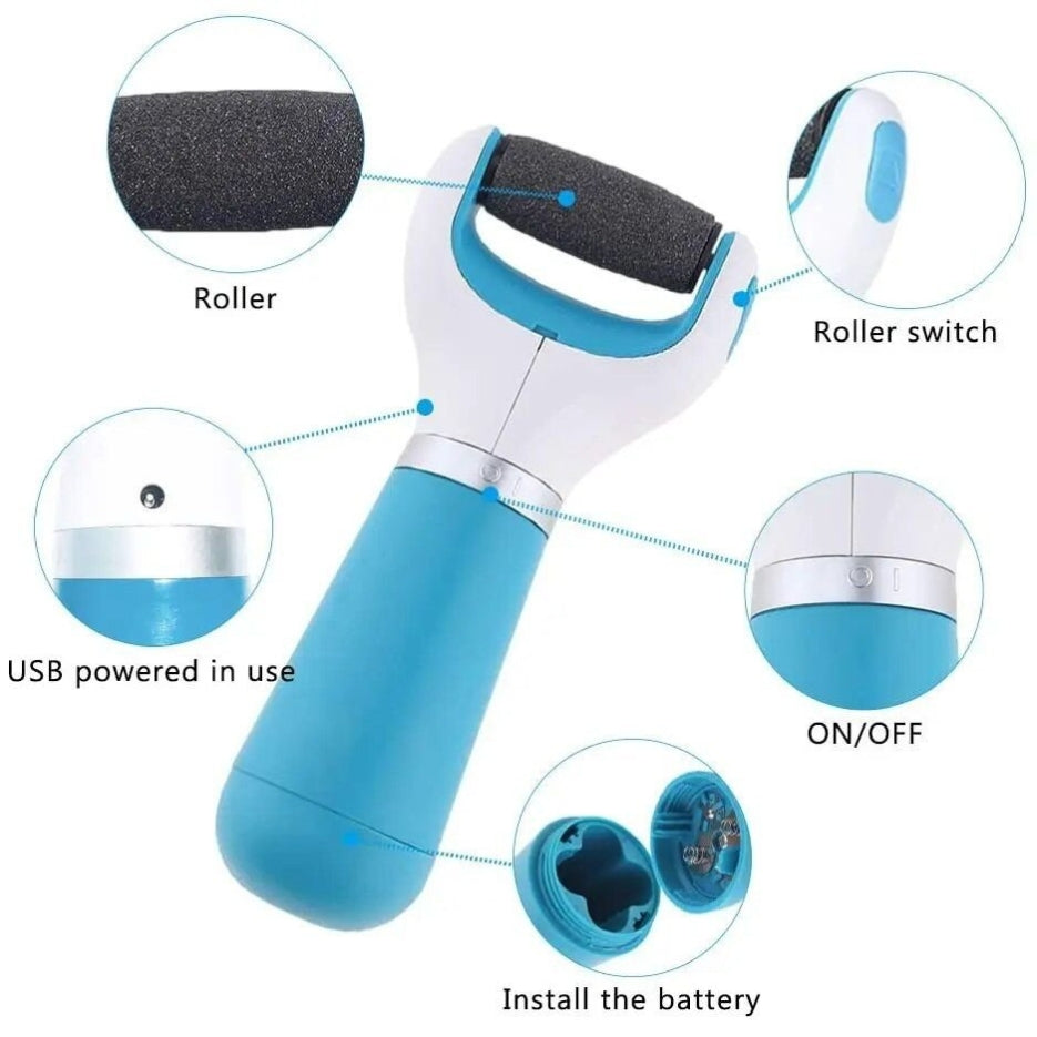 Vacuum Foot File – Smooth, Clean & Rechargeable Magic