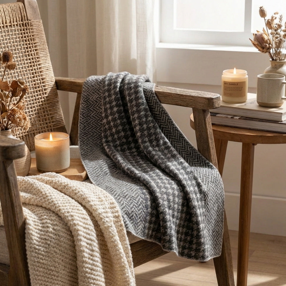 Ultra-Soft 100% Cashmere Winter Scarf