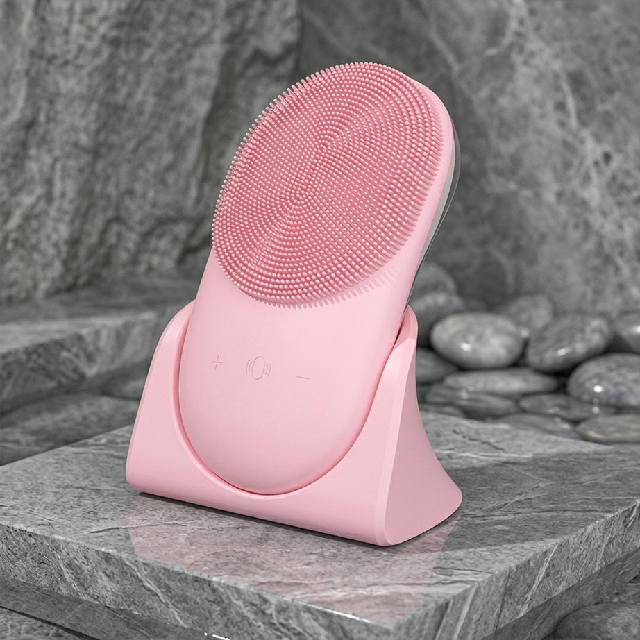 3-in-1 Ultrasonic Facial Cleansing Brush