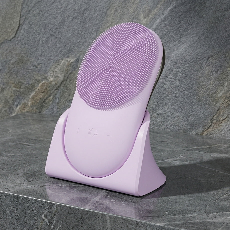 3-in-1 Ultrasonic Facial Cleansing Brush