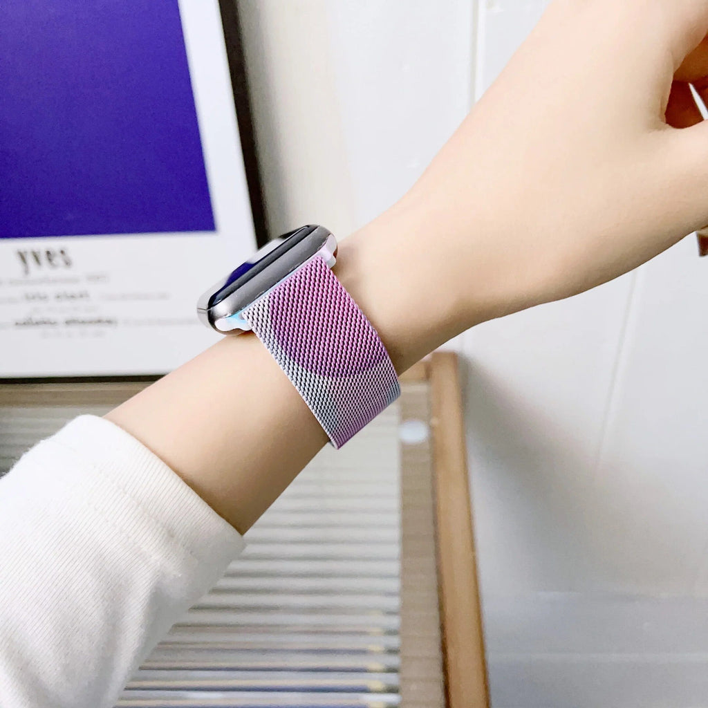 Magnetic Milanese Loop Strap for Apple Watch