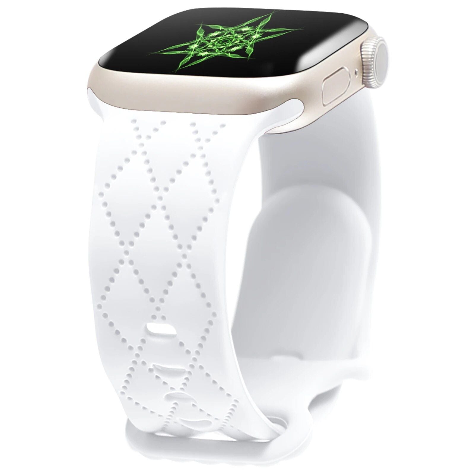 Custom Engraved Silicone Sport Band for Apple Watch