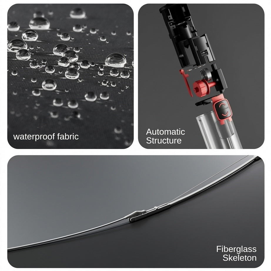 Windproof Reverse Folding Umbrella