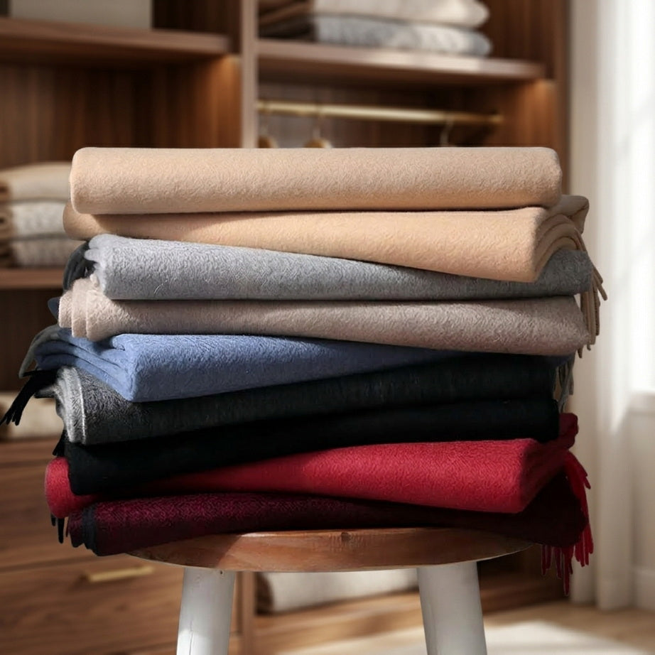 Winter Cashmere Scarf for Effortless Winter Style