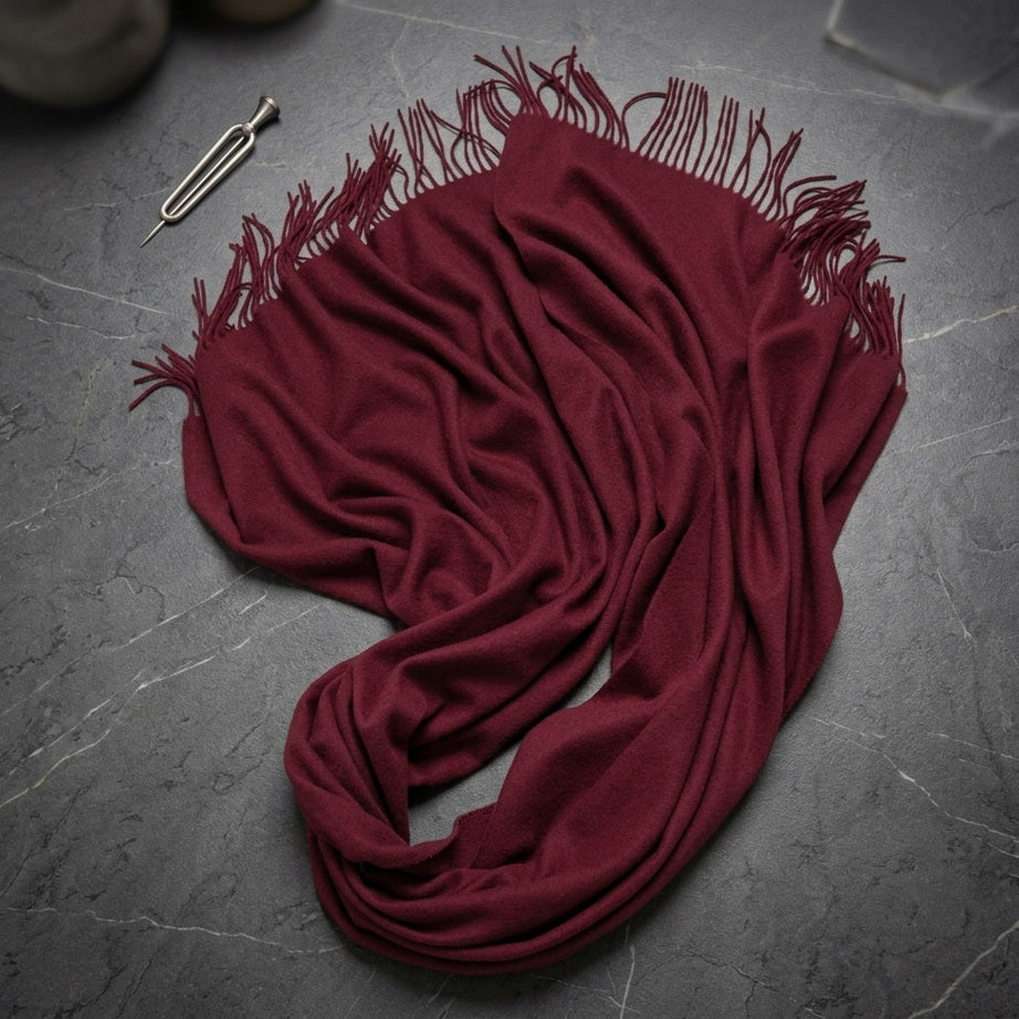 Winter Cashmere Scarf for Effortless Winter Style