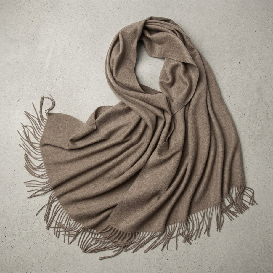 Winter Cashmere Scarf for Effortless Winter Style