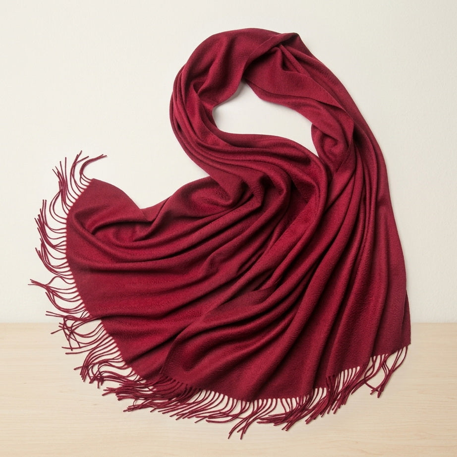 Winter Cashmere Scarf for Effortless Winter Style
